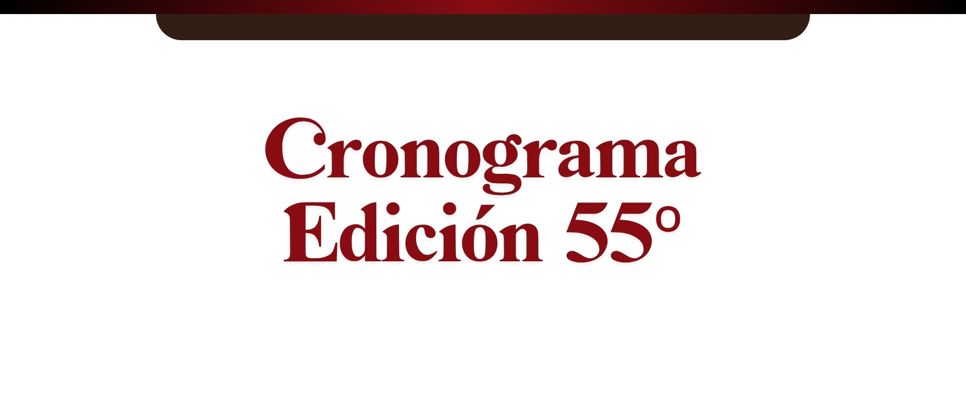 Cronograma Edición 55° – Fiesta Nacional del Caballo 2026